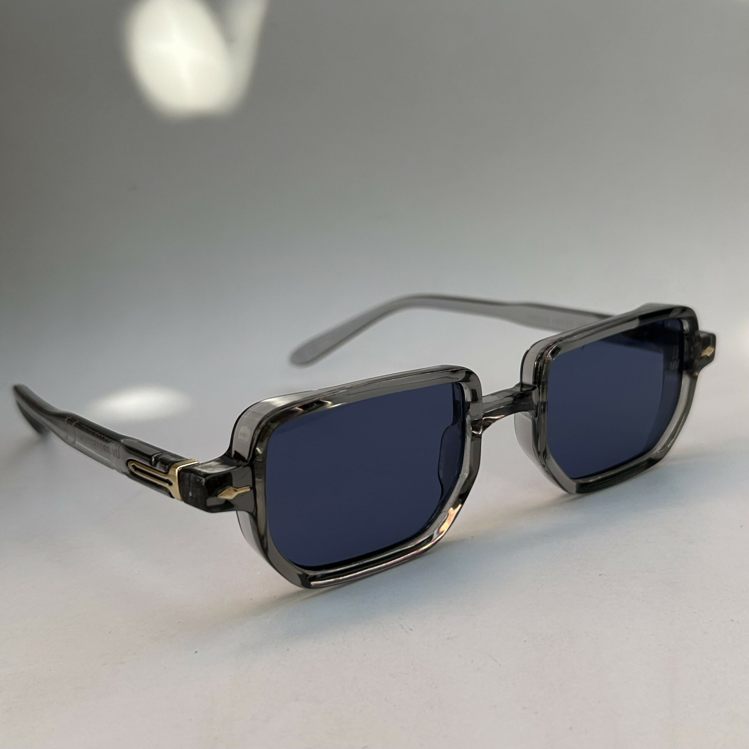 rétro rectangulaires à Rivets pour hommes