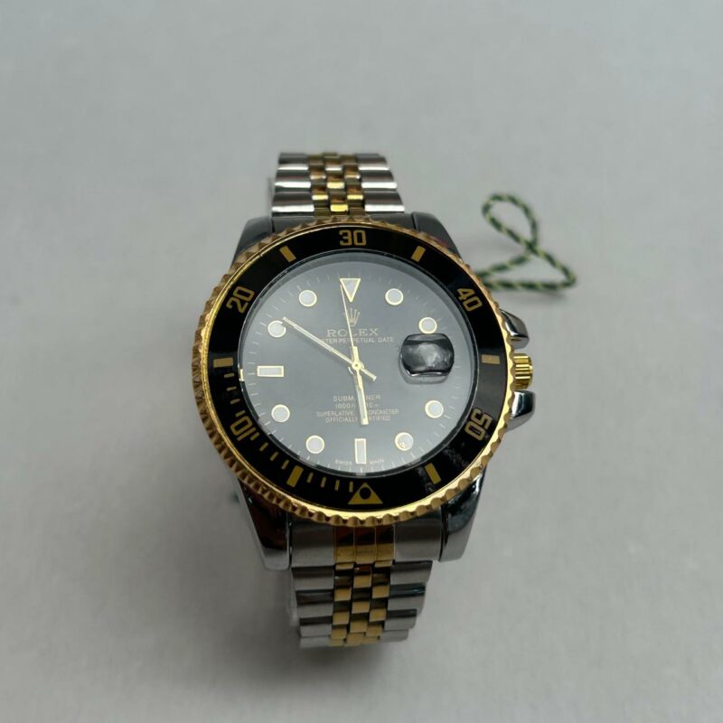 Montre Homme Prestige Bicolore – Style Rolex