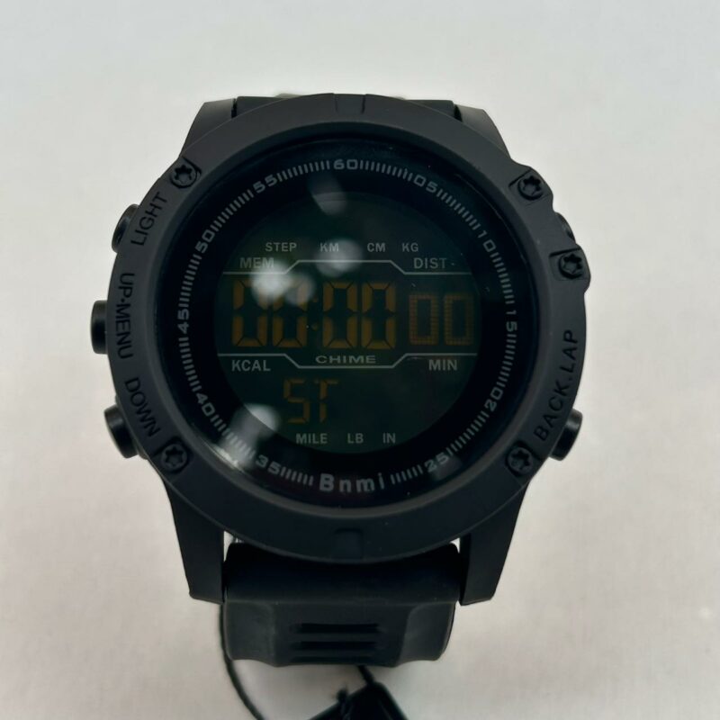 Montre Digitale Sport Noire Homme